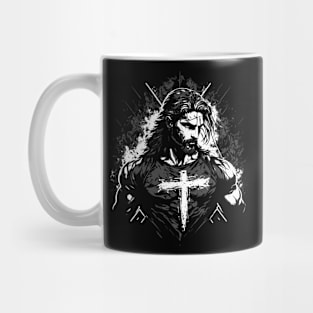 Jesus Hero, Christian Mug